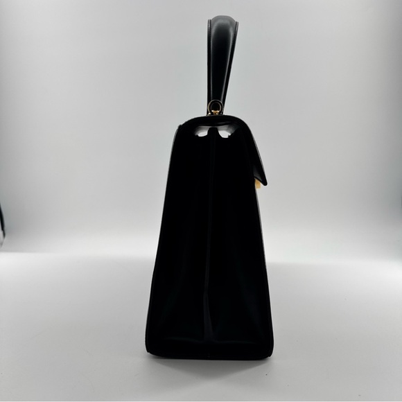 Salvatore Ferragamo Gancini Leather Top Handle Bag - Picture 6 of 17